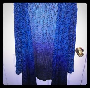 Ombre Herringbone Cascade